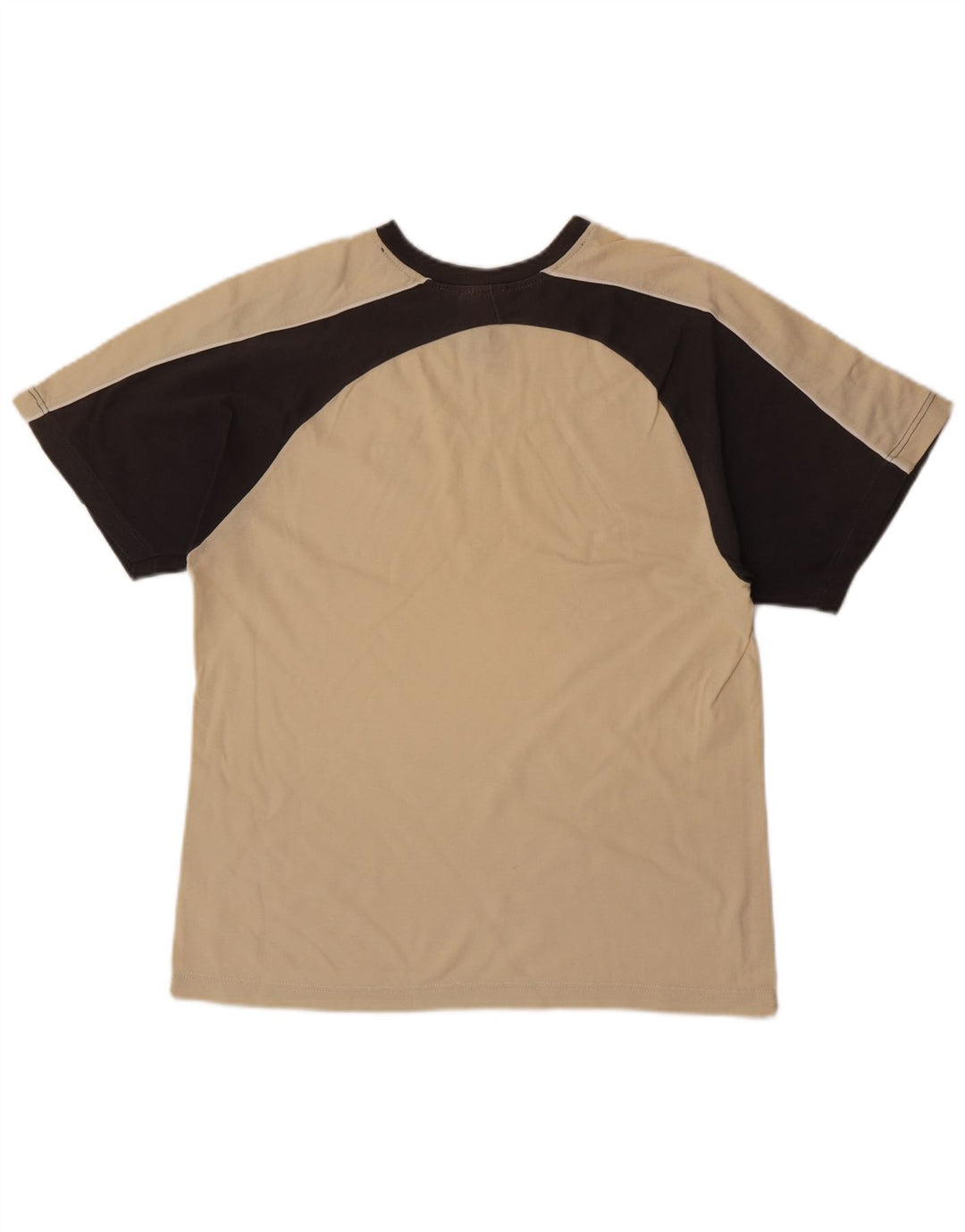 Champion Herren T-Shirt Top Small Off White Colourblock