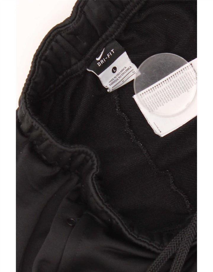 Nike Herren Dri Fit Trainingshose, Größe L, Schwarz, Polyester