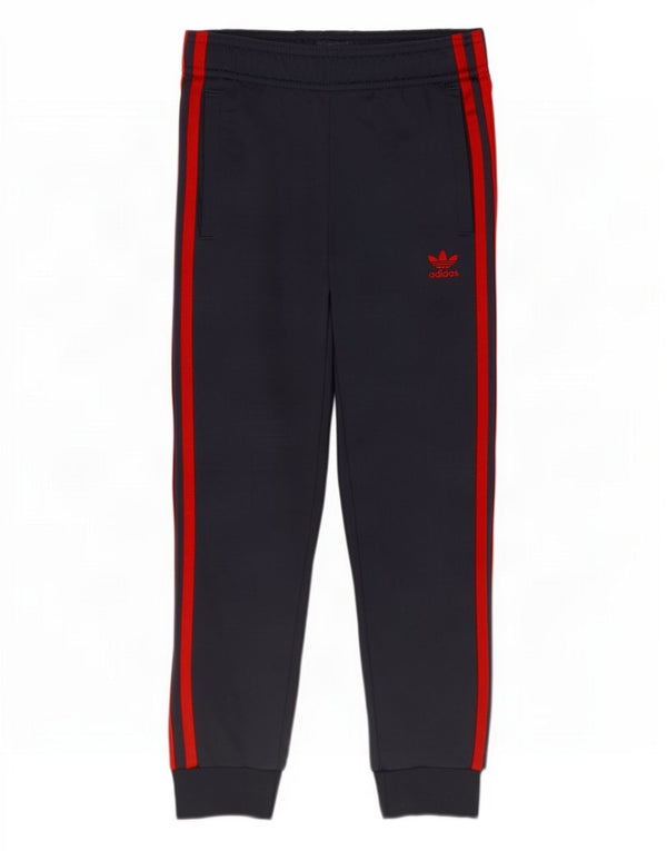 Adidas Jungen Trainingshose Jogger 7-8 Jahre Marineblau Polyester