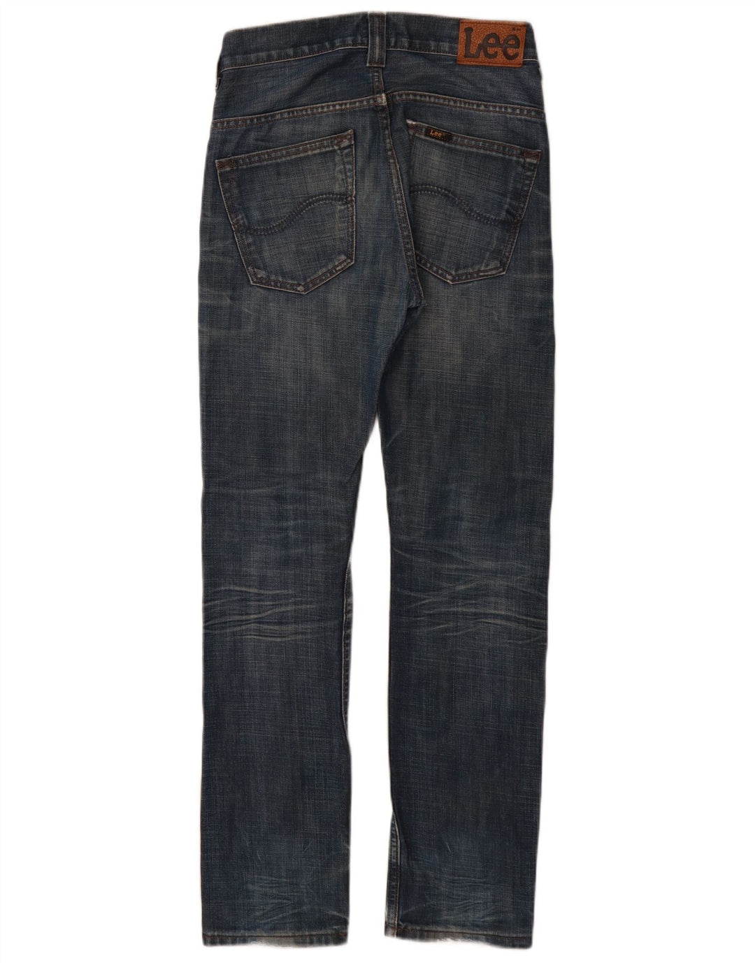 LEE Distressed Slim Jeans für Jungen, 11–12 Jahre, W26 L30, blaue Baumwolle