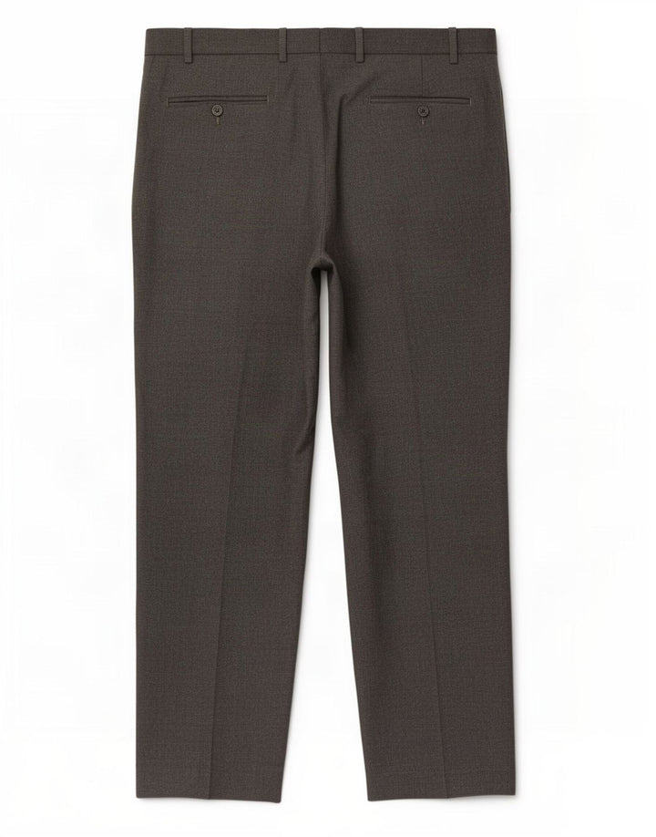 Marks & Spencer Herren-Anzughose in normaler Passform, W38 L29, grau, Polyester