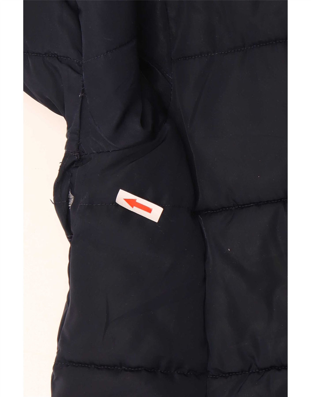Marks & Spencer Wattierter Mantel für Mädchen mit Kapuze, 11–12 Jahre, Marineblau, Polyester