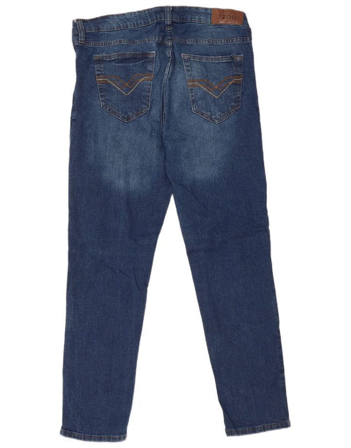 Izod Herren Skinny Jeans W34 L28 Blau