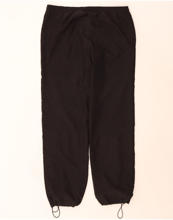PUMA Womens Tracksuit Trousers UK 14 Large Black Polyester Vintage Puma and Second-Hand Puma from Messina Hembry 