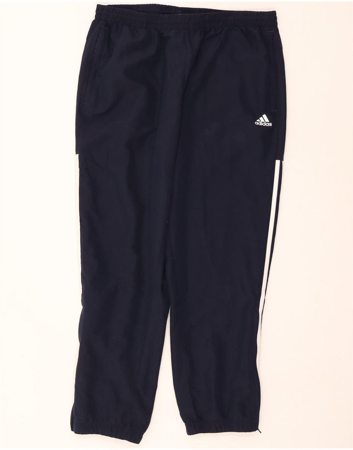ADIDAS Herren-Trainingshose, Jogginghose, Größe L, Marineblau
