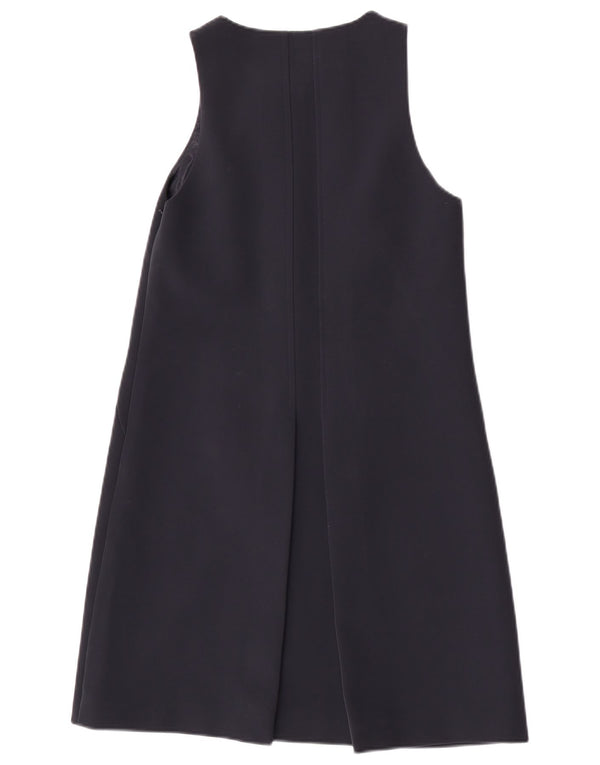 TED BAKER Ärmelloses A-Linien-Kleid für Damen, Größe 1 XS, schwarzes Polyester