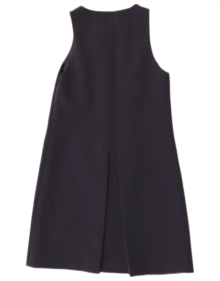TED BAKER Ärmelloses A-Linien-Kleid für Damen, Größe 1 XS, schwarzes Polyester