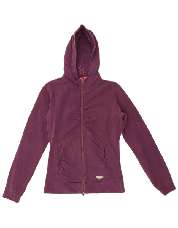 Champion Damen-Kapuzenpullover mit Reißverschluss, UK 12, mittelviolette Baumwolle