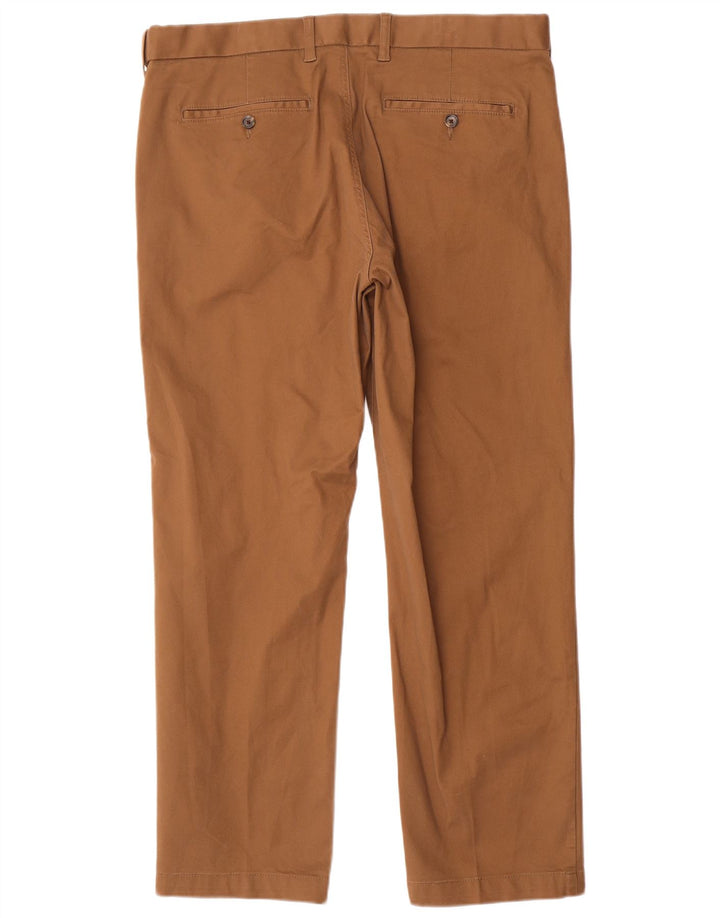 Marks & Spencer Herren-Chinohose mit normaler Passform und gerader Passform, W38 L29, Braun