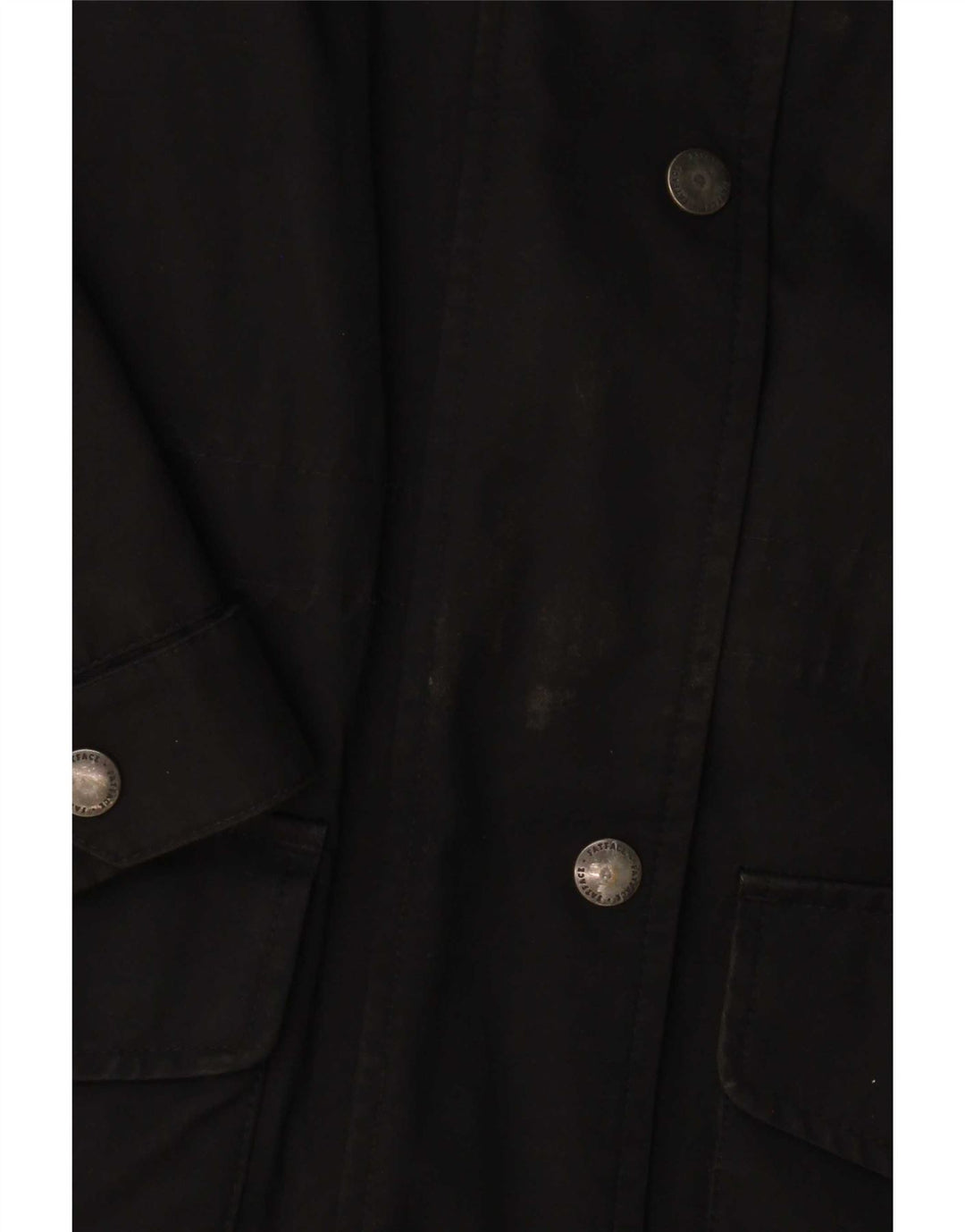 Fat Face Damen-Parka mit Kapuze, UK 12, mittelschwarz, Baumwolle
