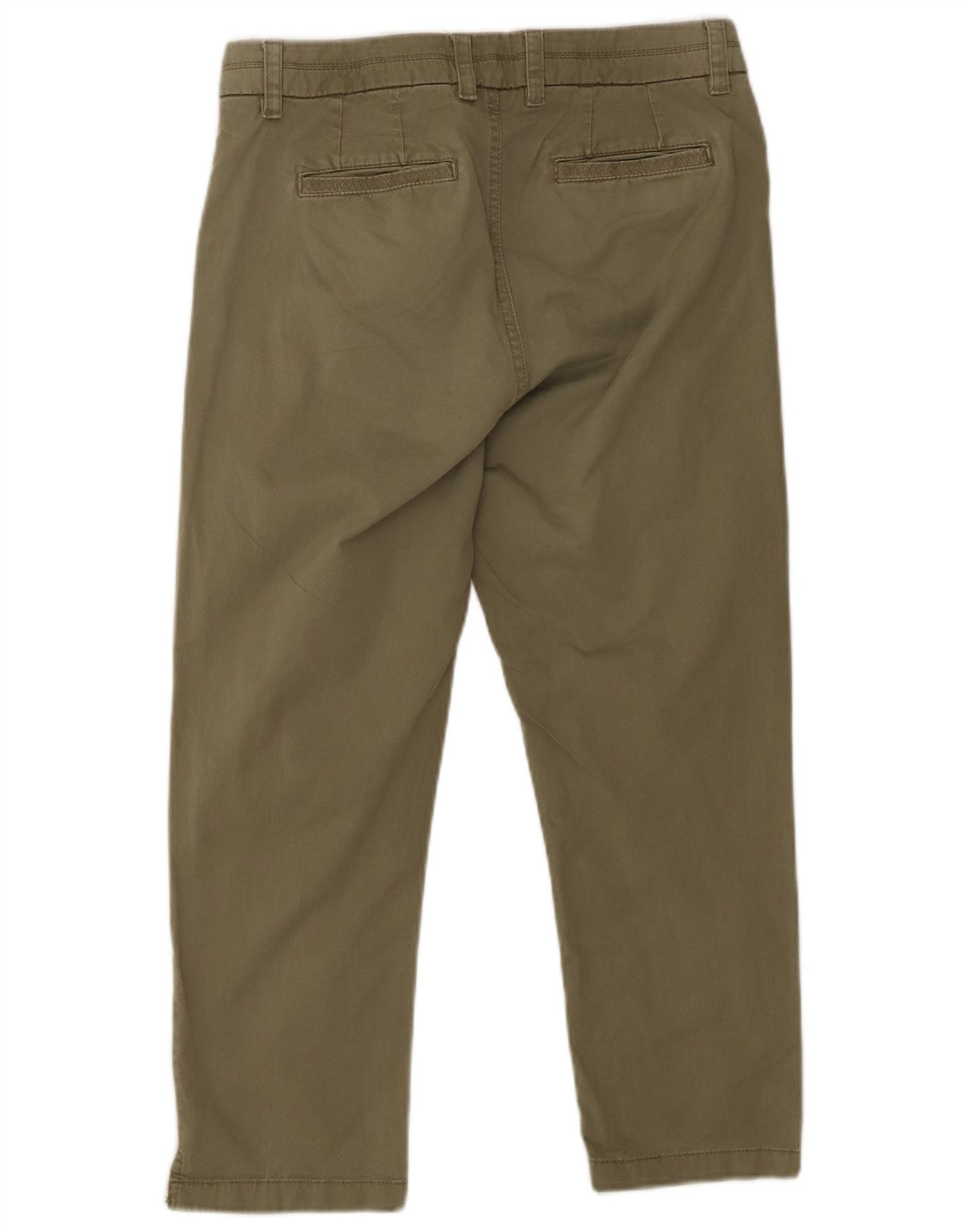 Fat Face Slim Capri-Hose für Damen, UK 12, M, W30, L23, Grün, Baumwolle