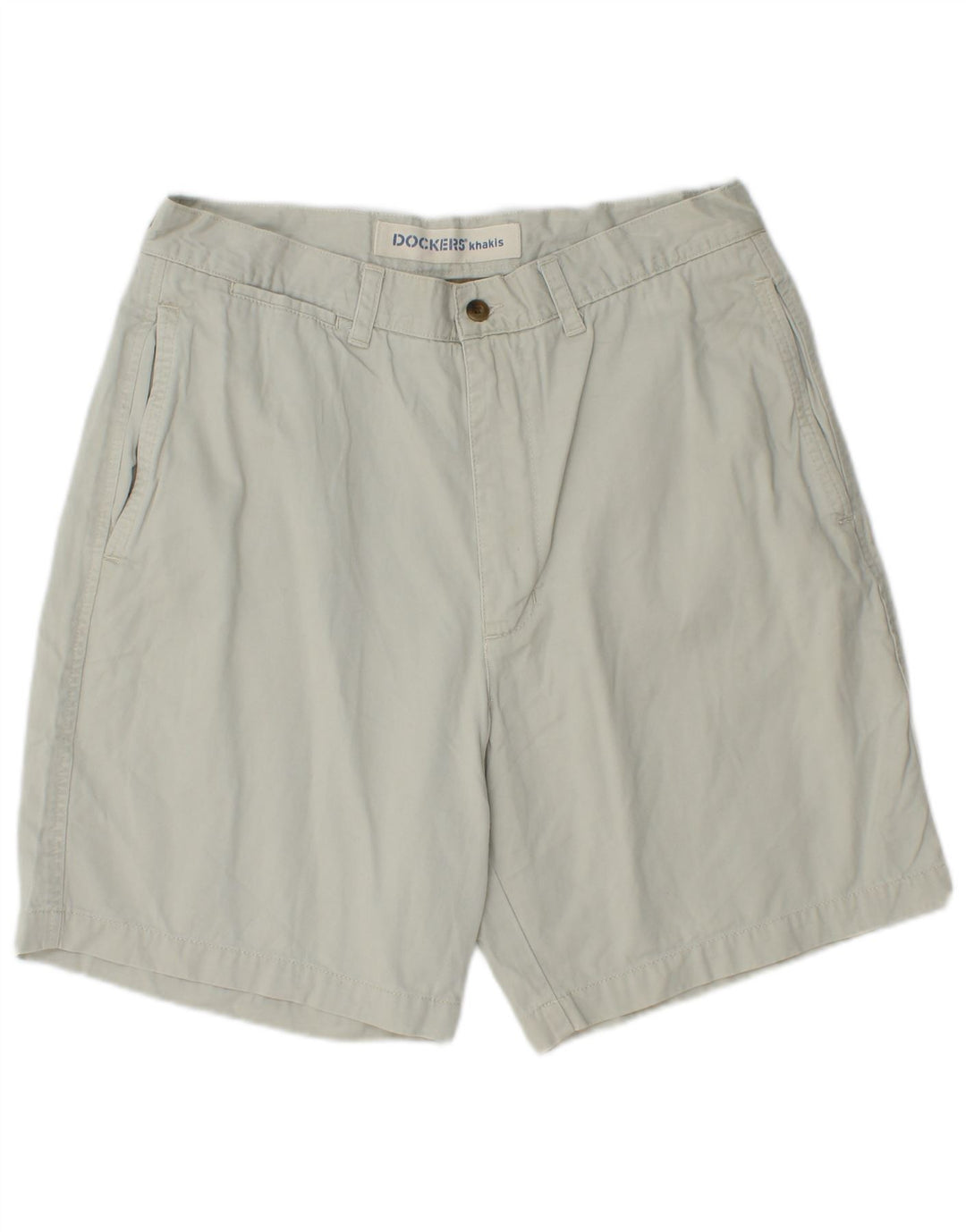DOCKERS Herren Khakis Chino Shorts W34 Große blaue Baumwolle