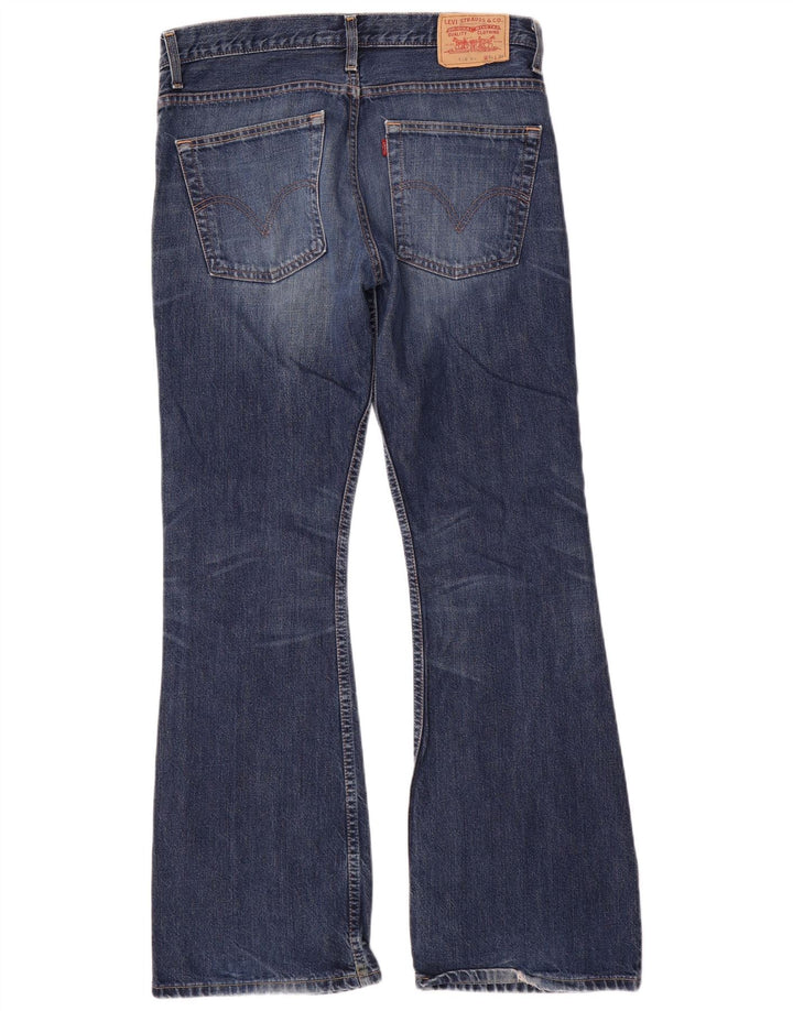 Levi's Herren 516 Bootcut Jeans W34 L33 Blaue Baumwolle