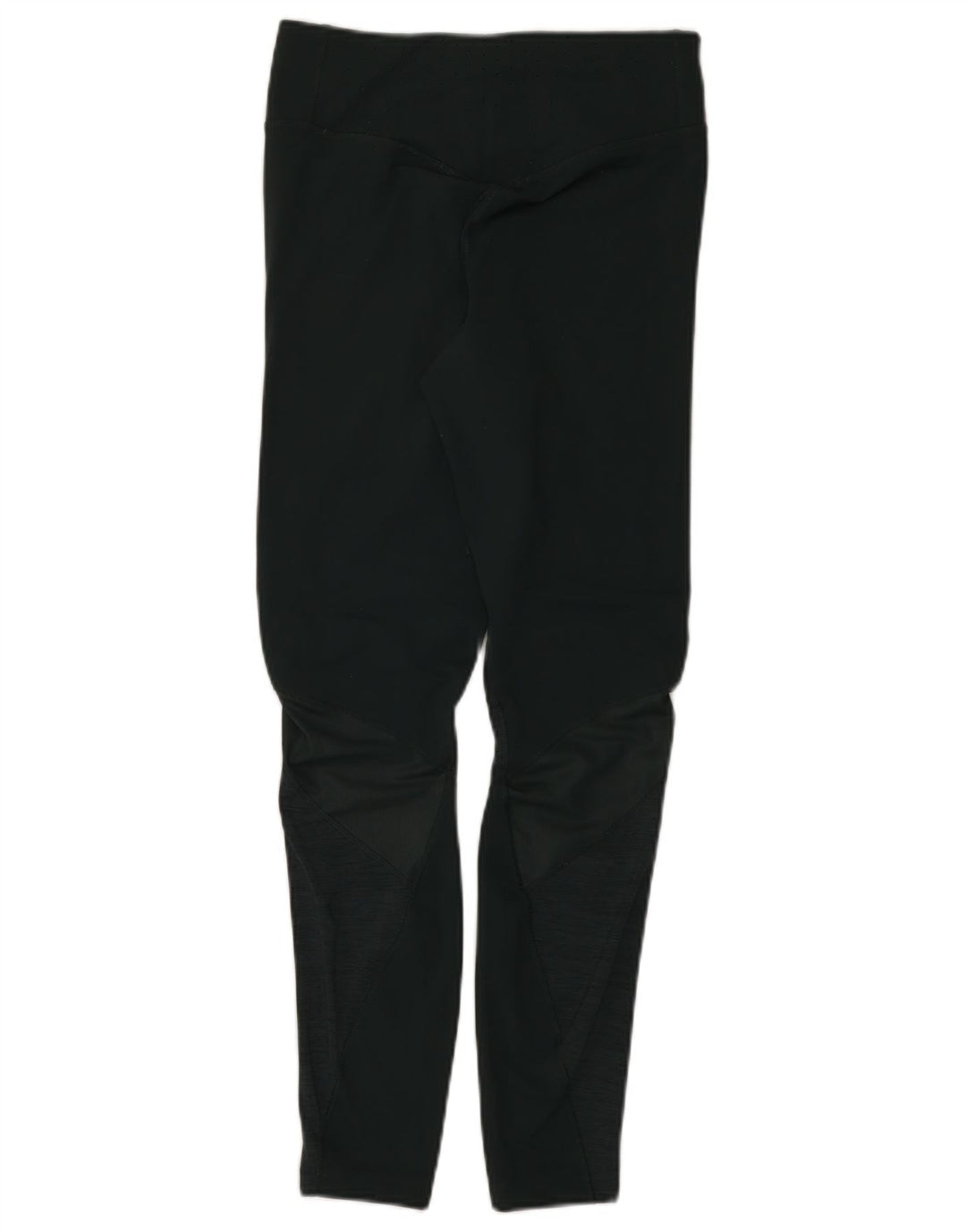 NIKE Damen Dri Fit Leggings UK 12 Mittelgrünes Nylon