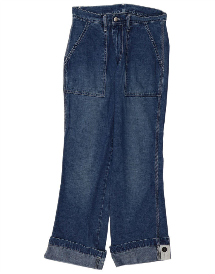 Diesel Bootcut-Jeans für Damen, W26, L27, blaue Baumwolle