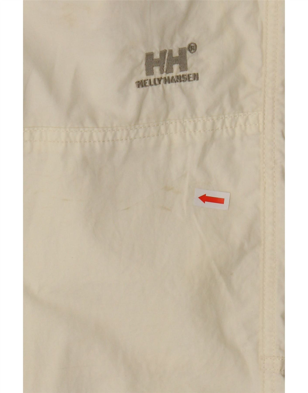HELLY HANSEN Womens Straight Cropped Trousers Medium W28 L23 Yellow Cotton Vintage Helly Hansen and Second-Hand Helly Hansen from Messina Hembry 