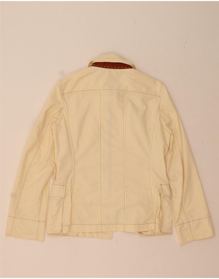 FAY Womens Utility Jacket UK 14 Medium Beige Vintage Fay and Second-Hand Fay from Messina Hembry 