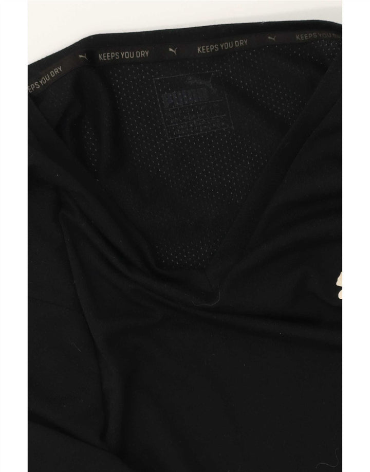 Puma Herren T-Shirt Top Medium Schwarz