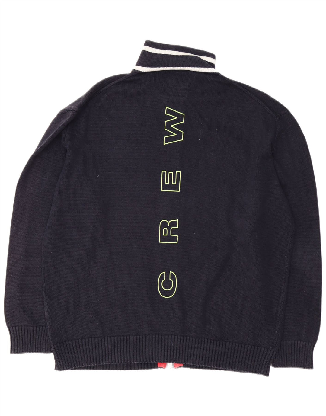 Murphy & Nye Herren-Cardigan mit Grafik, 2XL, Marineblau, Baumwolle