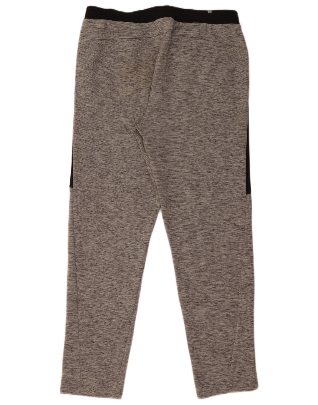Puma Herren-Trainingshose, große graue Colourblock-Baumwolle