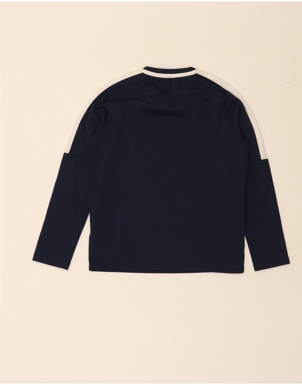 Nike Jungen Dri Fit Top Langarm 10–11 Jahre Medium Marineblau Polyester