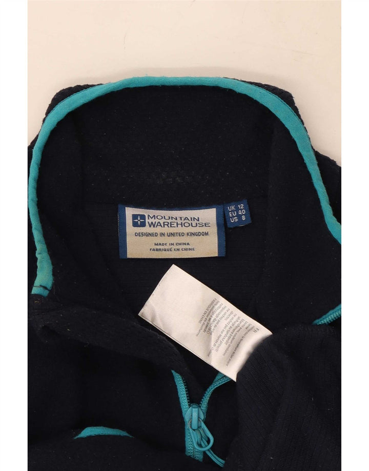 Mountain Warehouse Damen-Trainingsanzug-Oberteiljacke UK 12 Mittelmarineblau