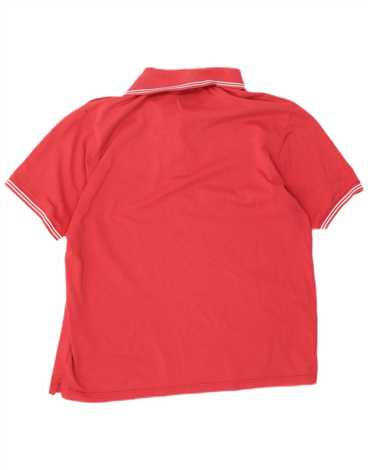 CHAMPION Herren Easy Fit Poloshirt, Größe L, Rot
