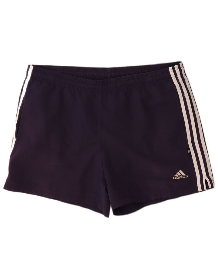 Adidas Herren-Sportshorts, groß, marineblau, Polyester