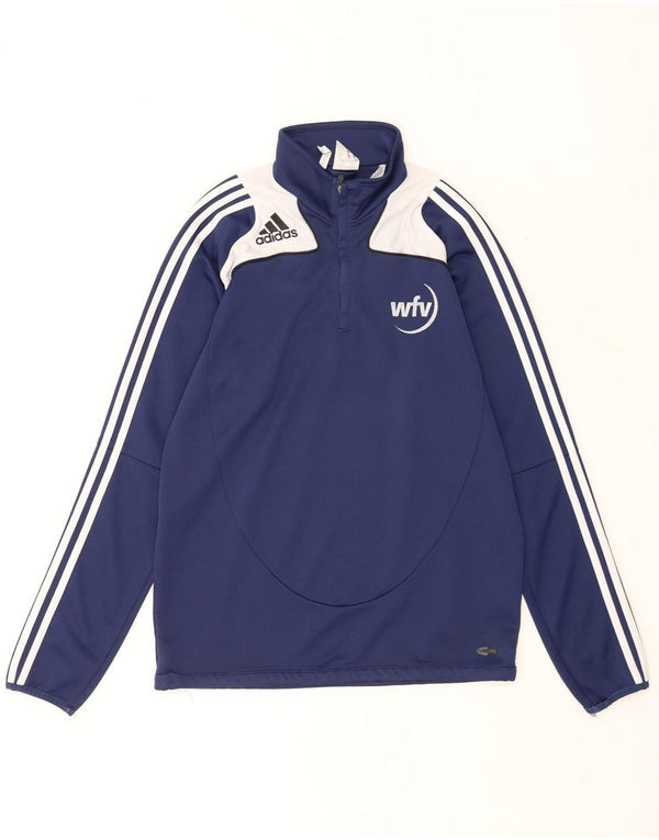 Adidas Herren Graphic Pullover Trainingsanzug Top UK 40/42 Medium Marineblau