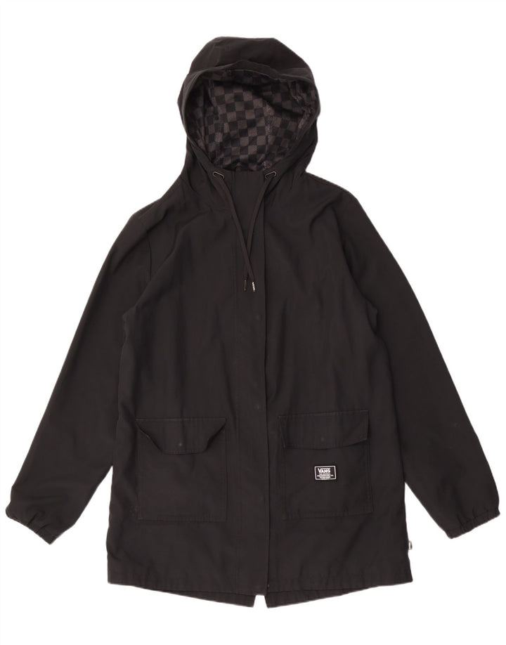 Vans Damen-Regenmantel mit Kapuze, UK 14, mittelschwarz, Polyester