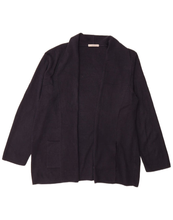 Marks & Spencer Damen Longline-Cardigan-Pullover UK 16 Large Marineblau