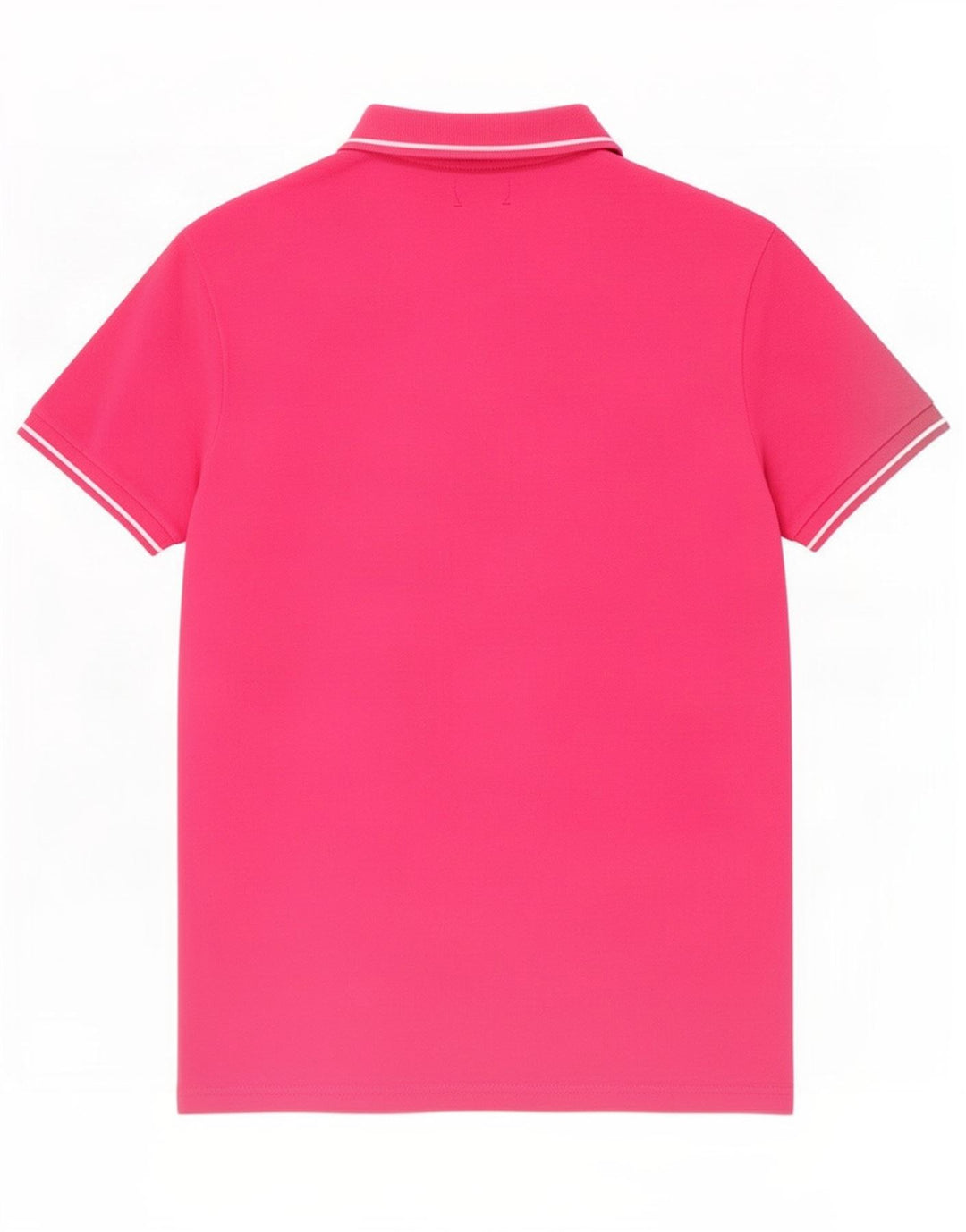 Pierre Cardin Herren-Poloshirt aus mittelrosa Baumwolle