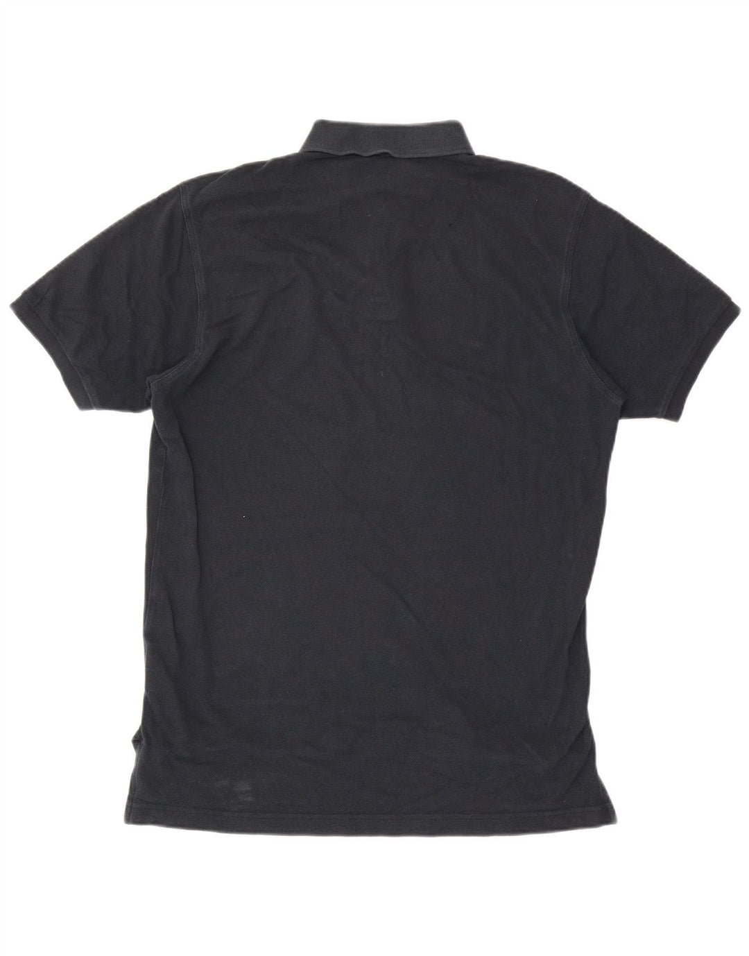 Gant Herren-Poloshirt, groß, aus schwarzer Baumwolle
