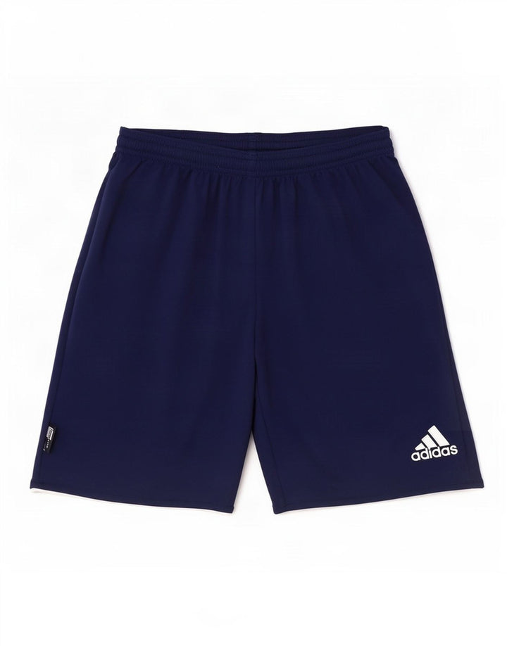 Adidas Herren Climalite Sport Shorts Small Marineblau Polyester