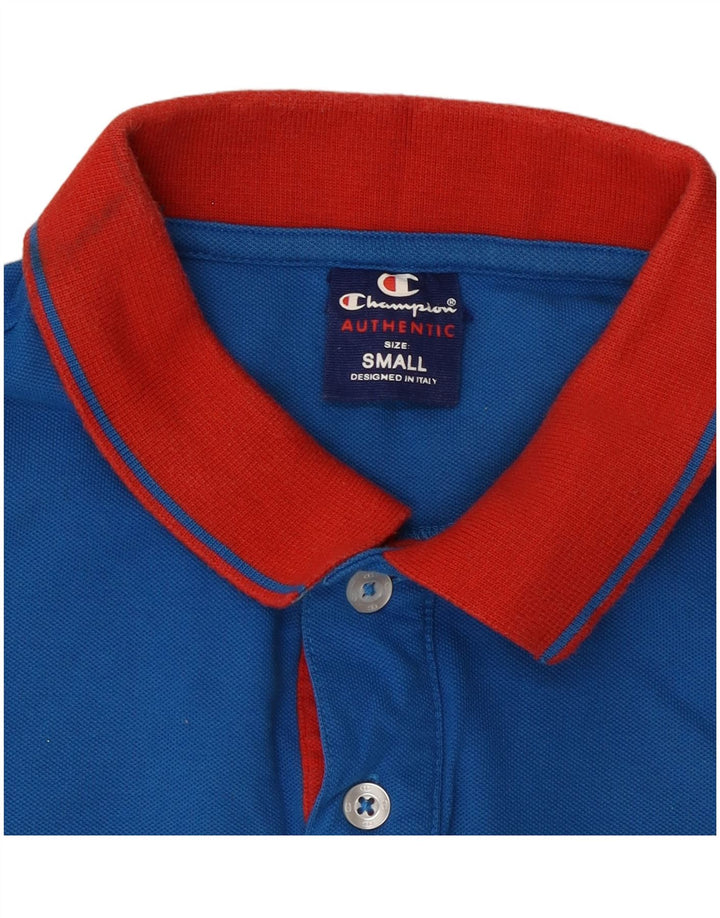 CHAMPION Damen Poloshirt UK 10 Small Blau