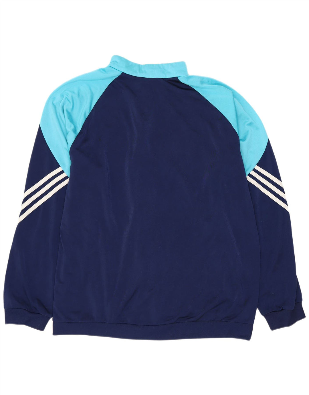 ADIDAS Herren-Trainingsanzug XL, Marineblau, Farbblock-Polyester