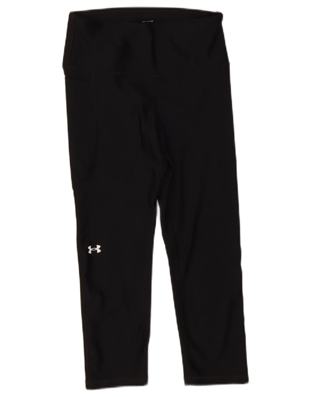 Under Armour Damen Capri-Leggings UK 8 Small Schwarz
