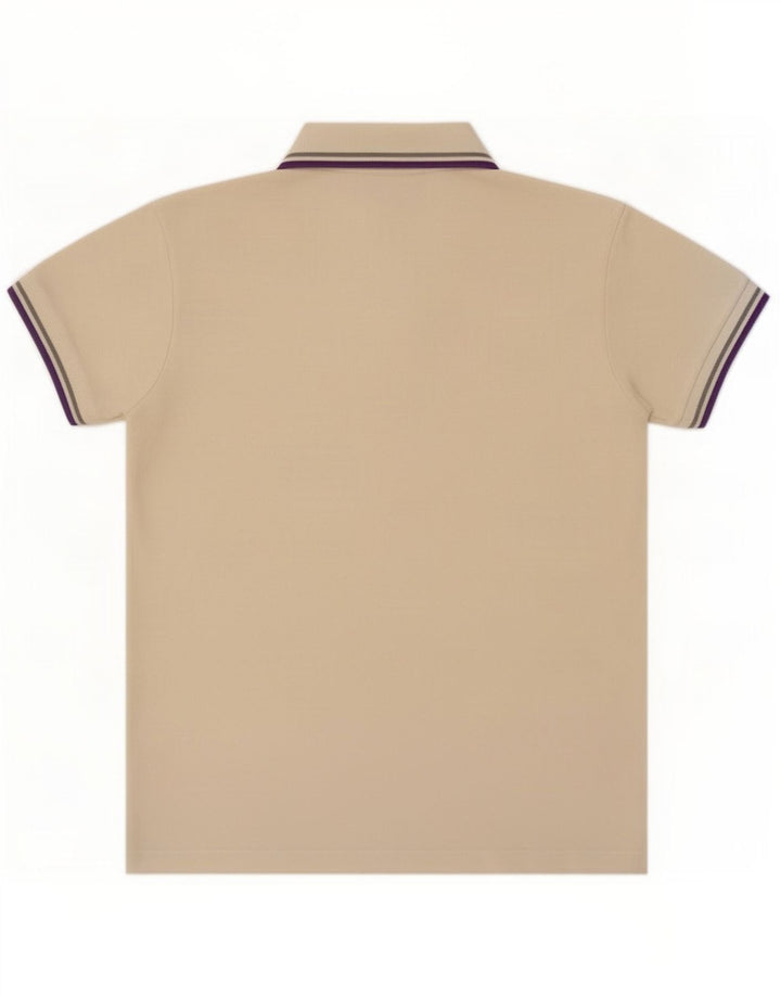 Fred Perry Herren-Poloshirt aus mittelweißer Baumwolle