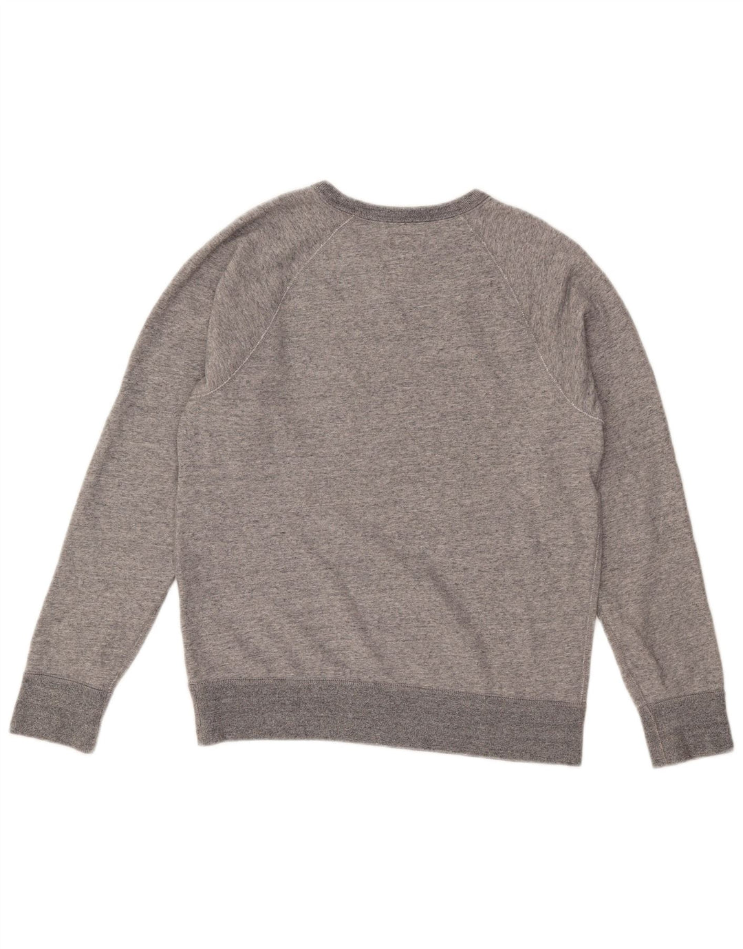 J. Crew Herren-Sweatshirt-Pullover, klein, grau meliert, Baumwolle
