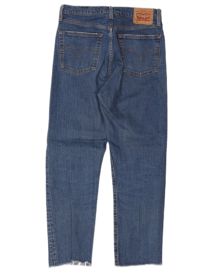 Levi's Damen 501 Straight Jeans W27 L26 Blaue Baumwolle
