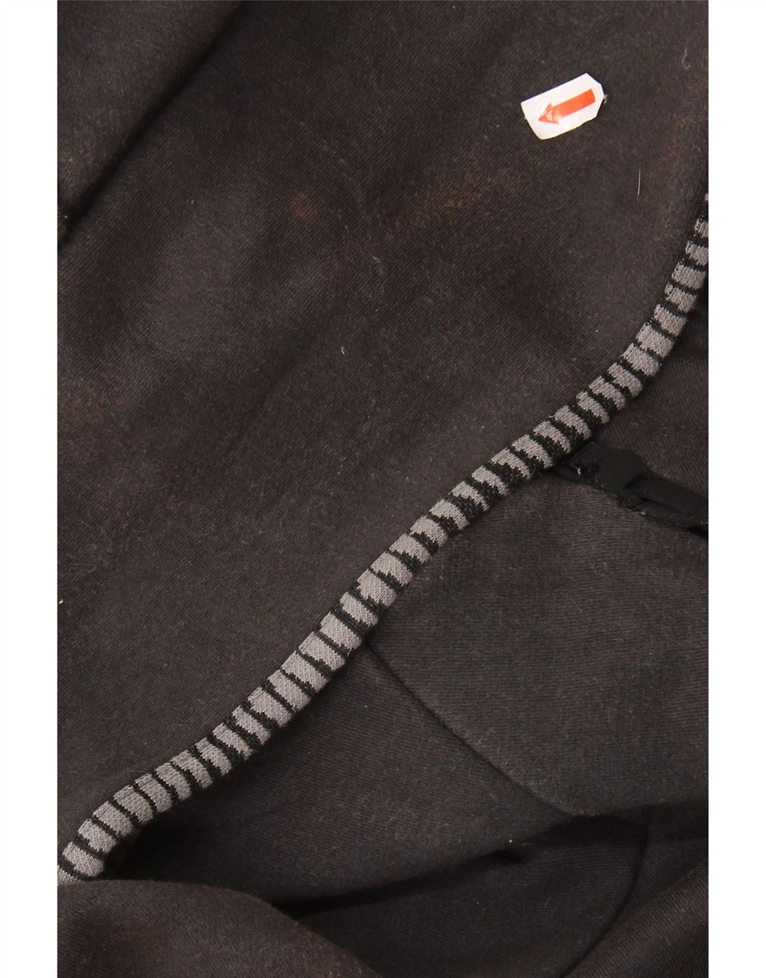 ADIDAS Herren-Kapuzenpullover mit Reißverschluss, mittelschwarz, Baumwolle