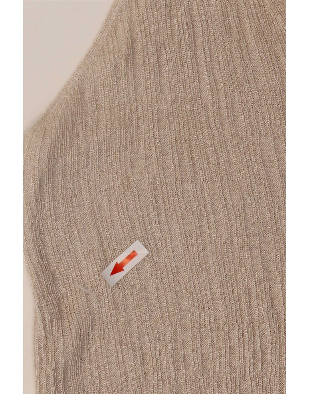 Ärmelloses Blusenoberteil für Damen von Zara, Gr. 10, Größe S, graue Viskose