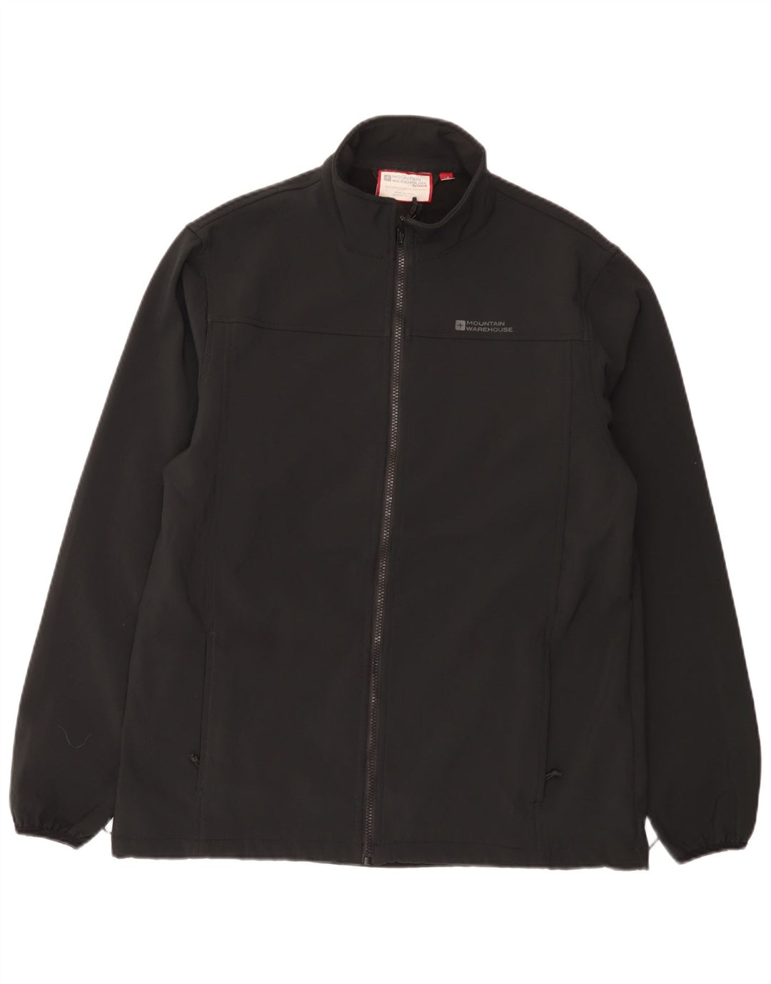 Mountain Warehouse Herren-Trainingsanzug-Oberteil, große Jacke aus schwarzem Polyester