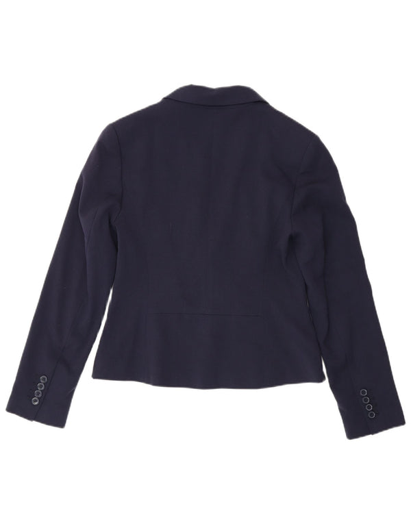 Marks & Spencer Damen-Blazer mit 2 Knöpfen, Gr. 8, Marineblau