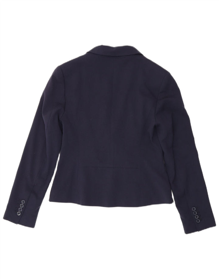 Marks & Spencer Damen-Blazer mit 2 Knöpfen, Gr. 8, Marineblau