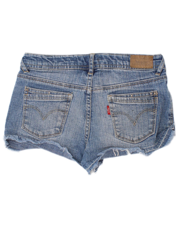 Levi's Mädchen-Jeansshorts, 11–12 Jahre, W24, blaue Ramie