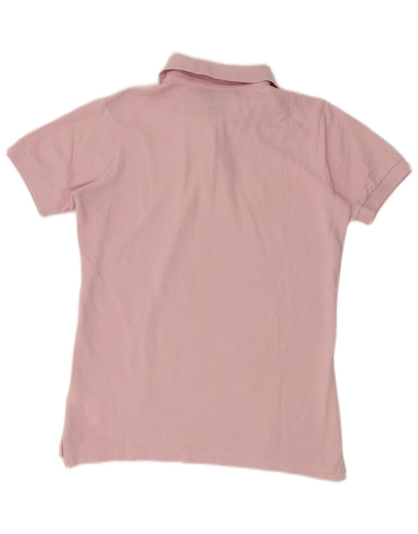 Kappa Damen Poloshirt UK 14 Large Rosa Baumwolle