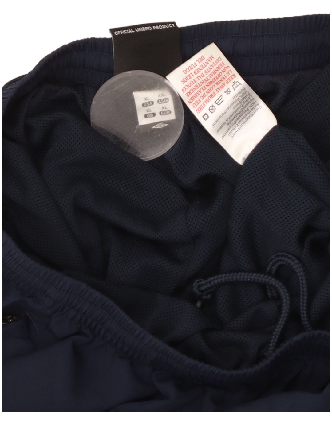 UMBRO Herren-Trainingshose XL, Marineblau, Polyester