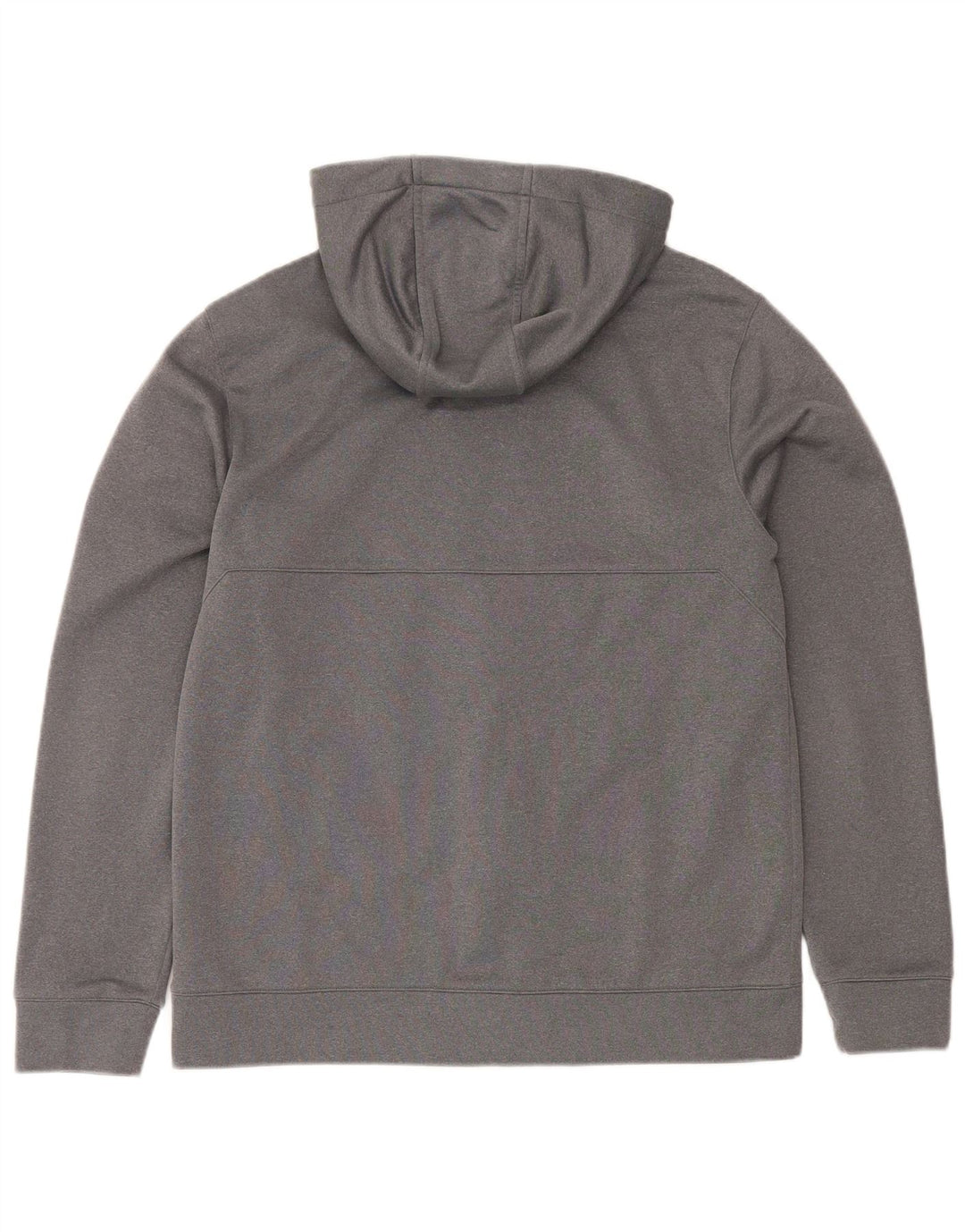 The North Face Herren-Kapuzenpullover mit Reißverschluss, mittelgraues Polyester