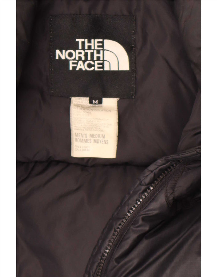 The North Face Herren Wattierte Weste UK 38 Mittelschwarzes Nylon